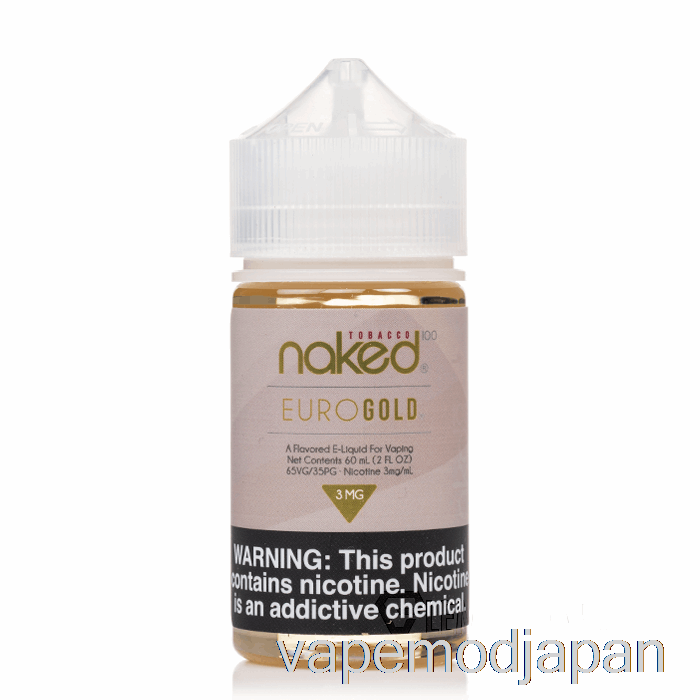 VAPE MOD ユーロゴールド - ネイキッド 100 タバコ - 60ml 12mg